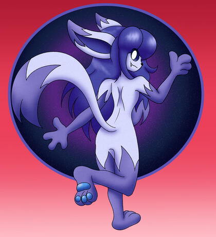 Original character fully shaded piece Original character fully shaded piece